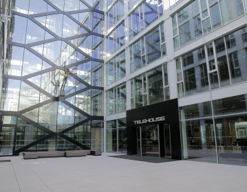Telehouse building entrance
